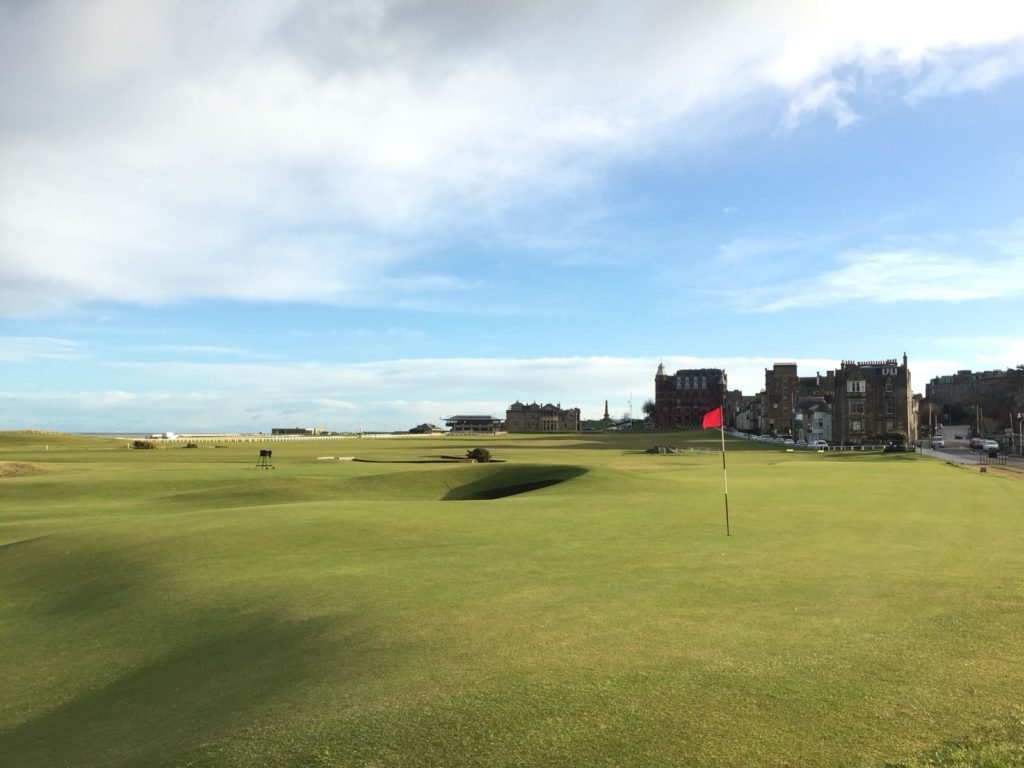 17th green Old Course