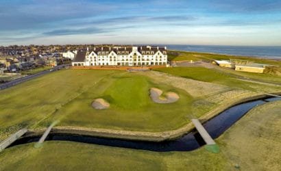 CARNOUSTIE Golf Links aerial