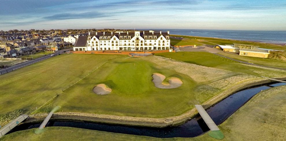 CARNOUSTIE Golf Links aerial