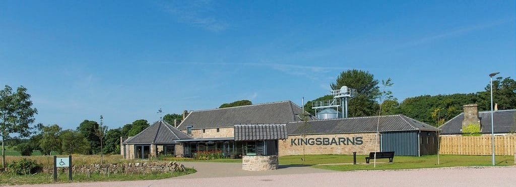 Kingsbarns Distillery - outside panoramic