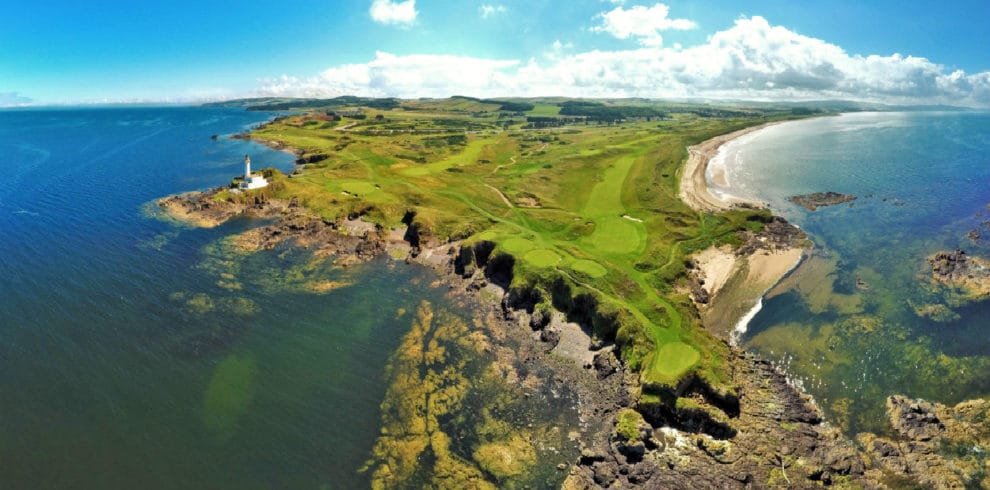Aerial View Ailsa, Trump Turnberry