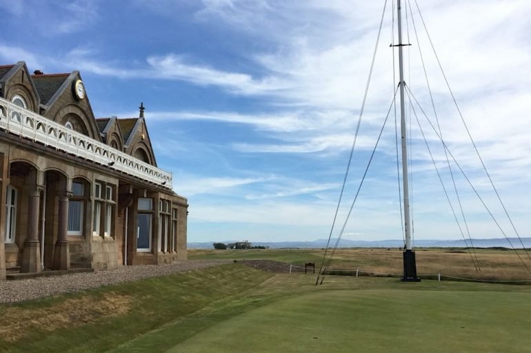 Royal Troon Course Clubhouse