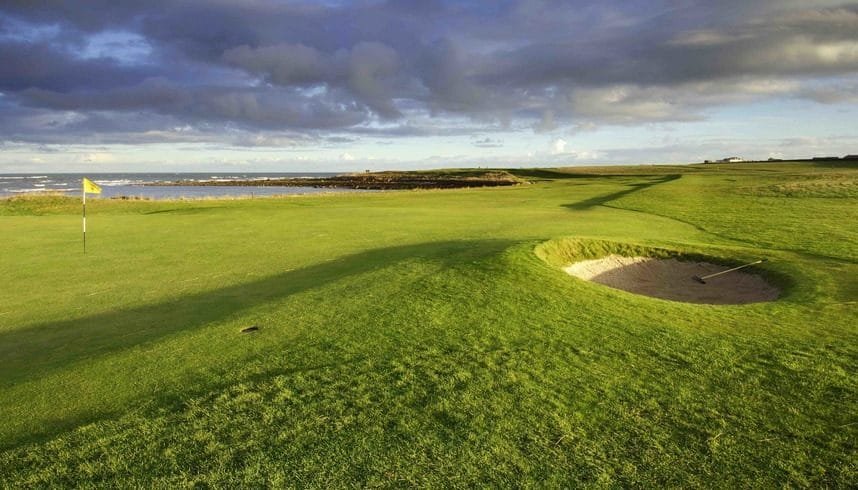 Crail 4th green