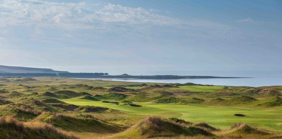 Dumbarnie Golf Links Panoramic