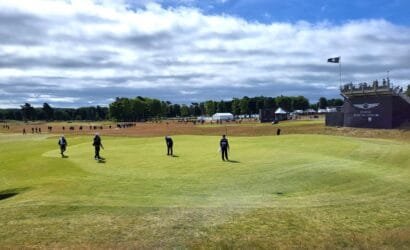 Golfers at The Genesis Scottish Open
